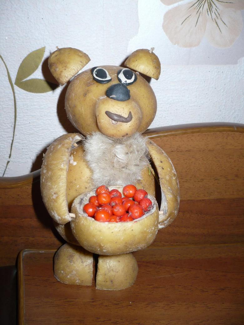 Поделка из картошки