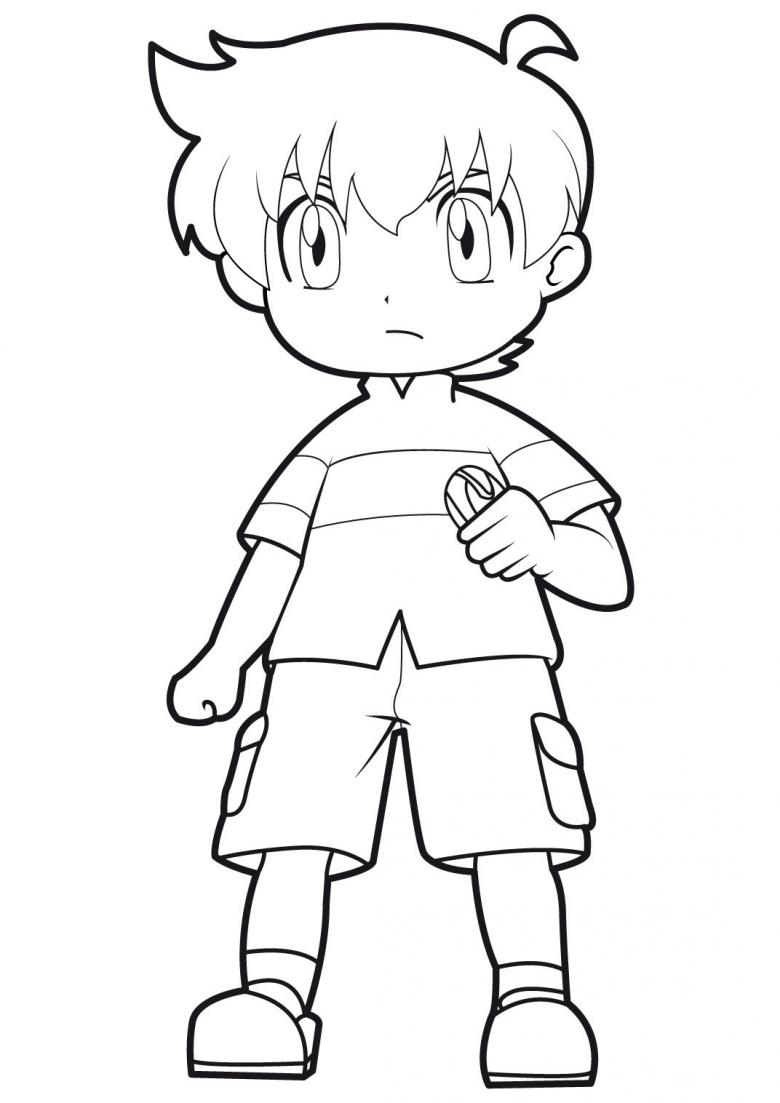 Нарисованный мальчик 