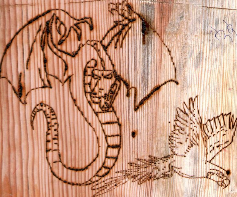 Выжигания по дереву