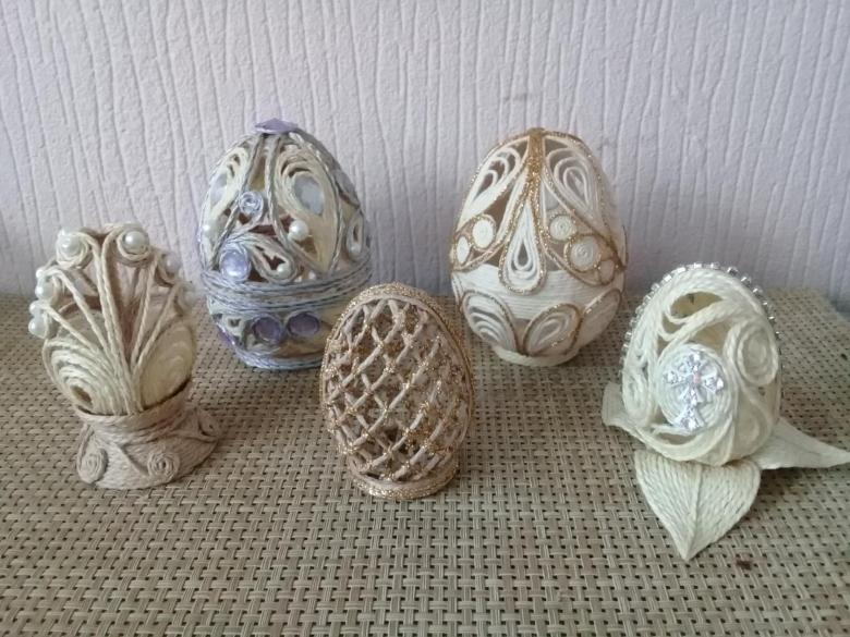Поделка из джута