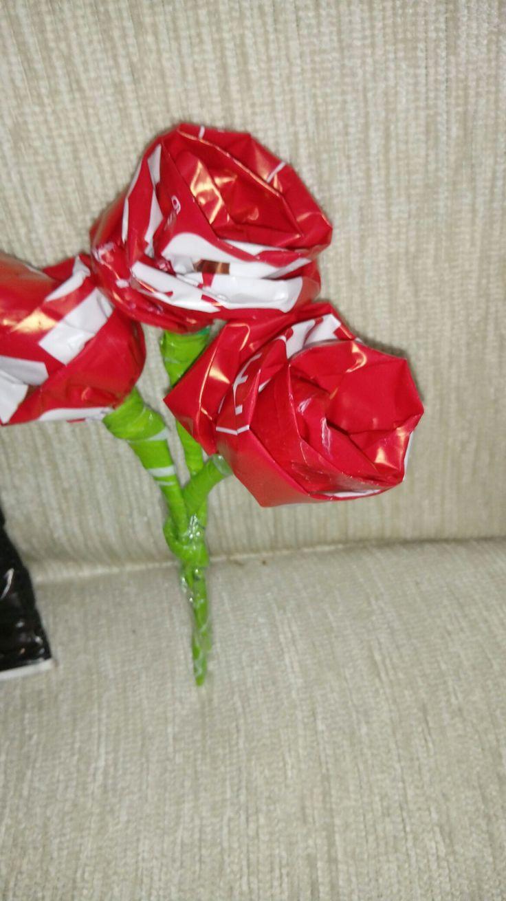 Поделки из полиэтиленовых пакетов