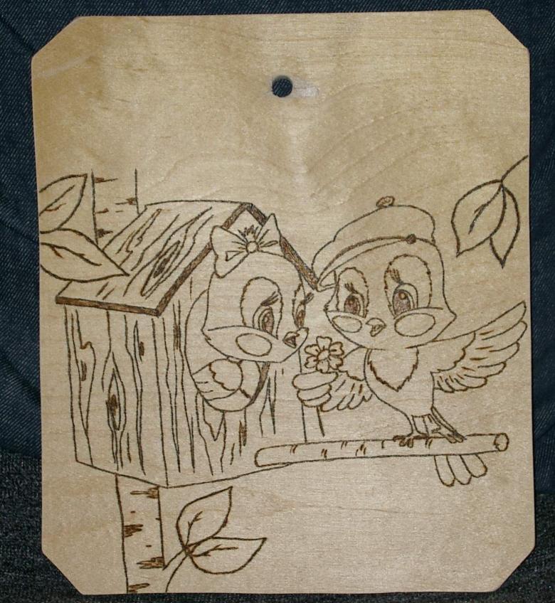 Выжигания по дереву