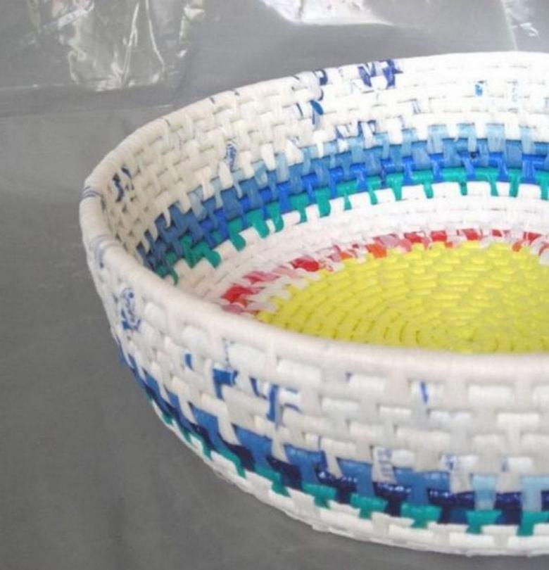 Поделки из полиэтиленовых пакетов