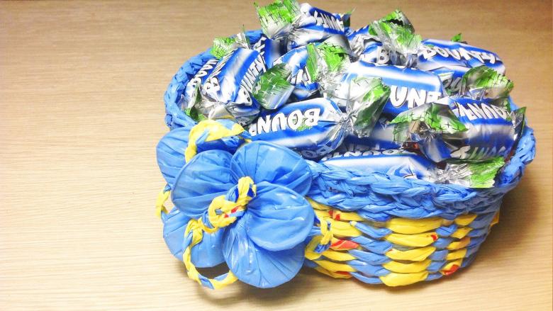 Поделки из полиэтиленовых пакетов