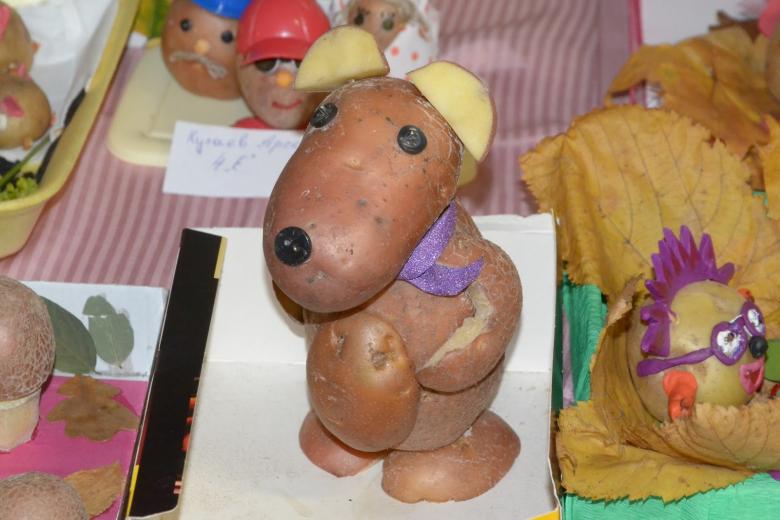 Поделка из картошки