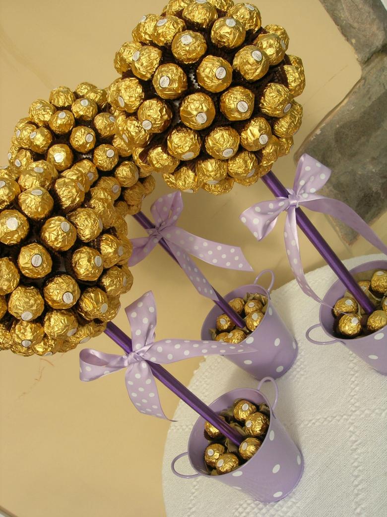 Поделка из конфет