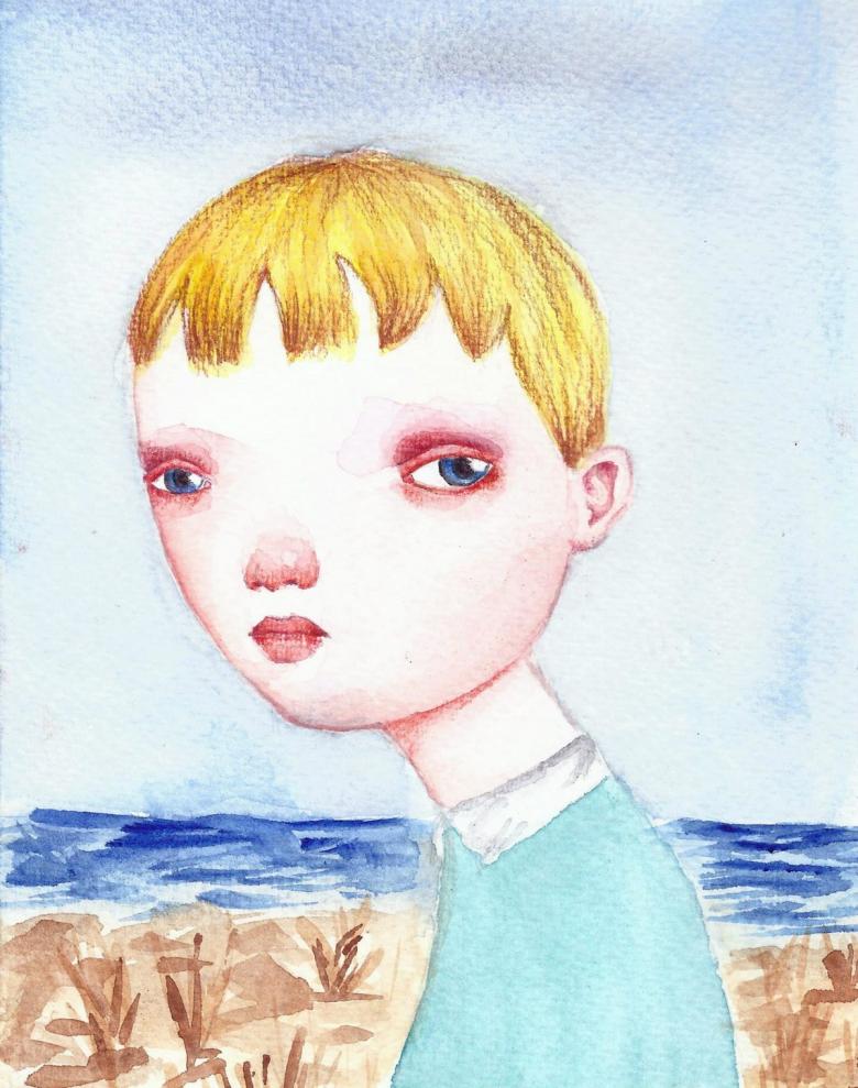 Нарисованный мальчик 