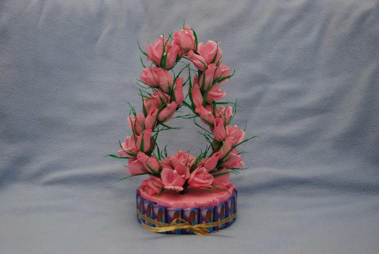 Поделка из конфет