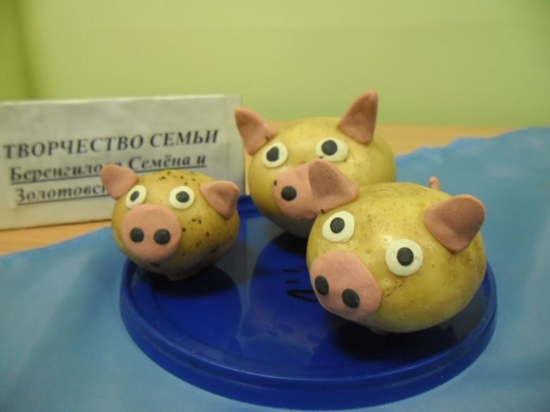 Поделка из картошки