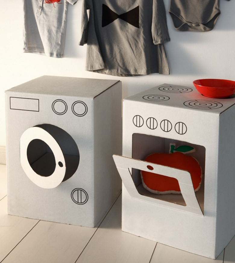 Изделия из коробок