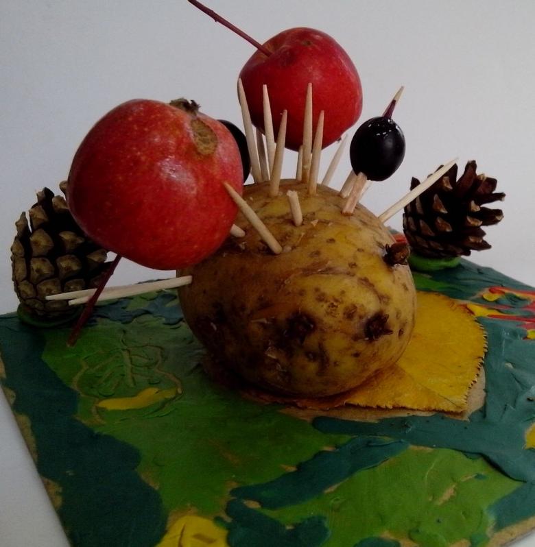 Поделка из картошки