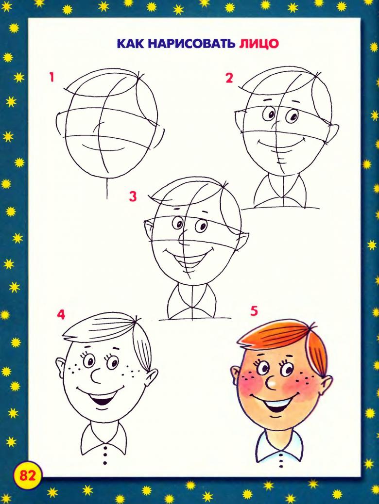 Нарисованный мальчик 