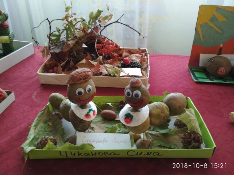 Поделка из картошки