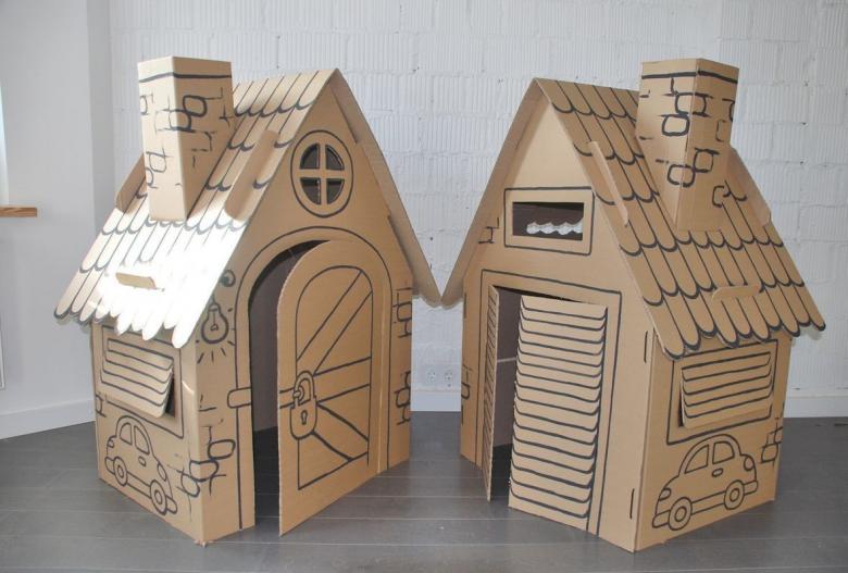 Поделка домик