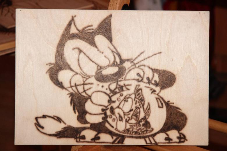 Выжигания по дереву