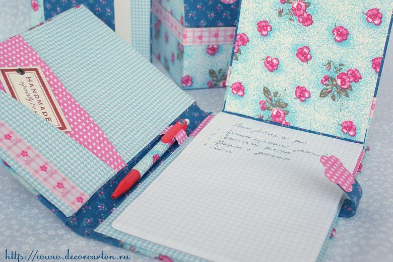 Блокнот своими руками 