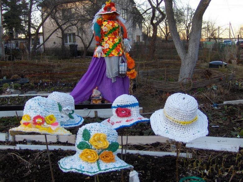 Поделки из полиэтиленовых пакетов