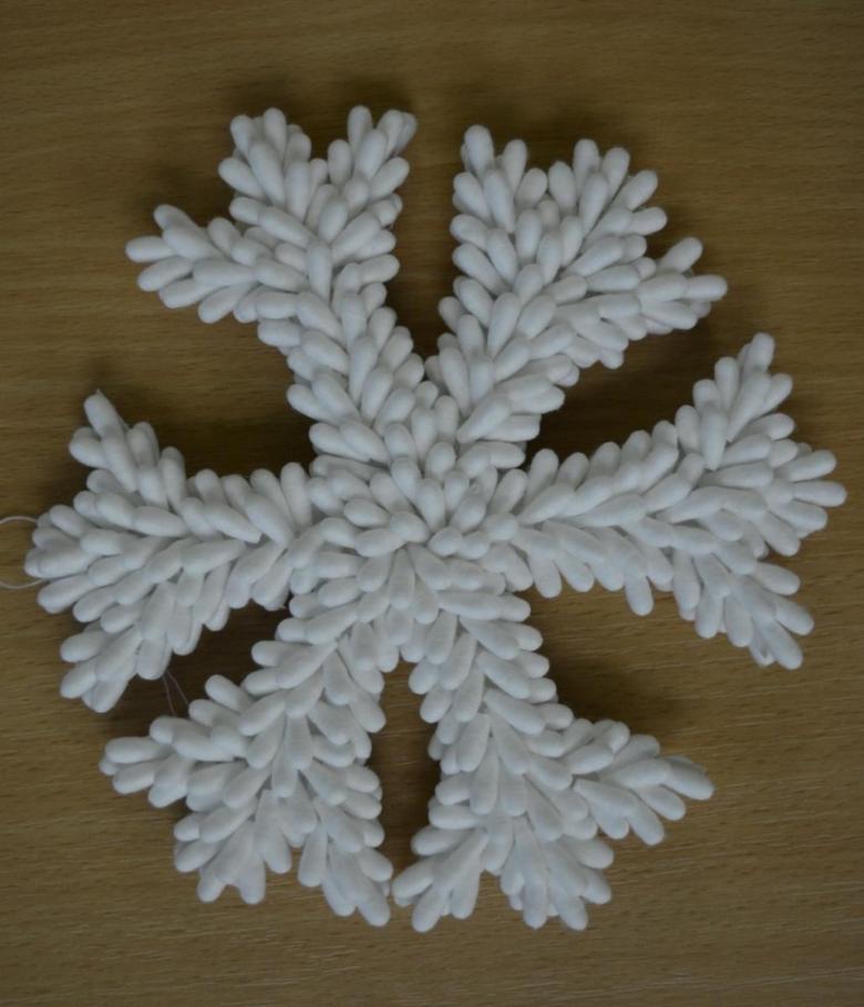 Поделки из ватных палочек своими руками