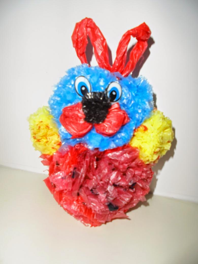 Поделки из полиэтиленовых пакетов