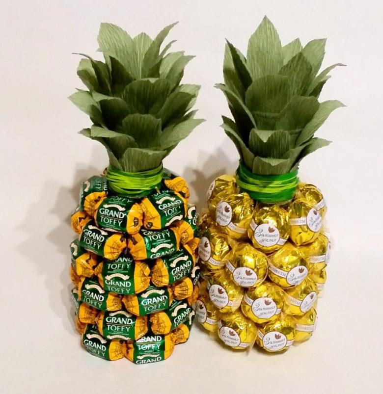 Поделка из конфет