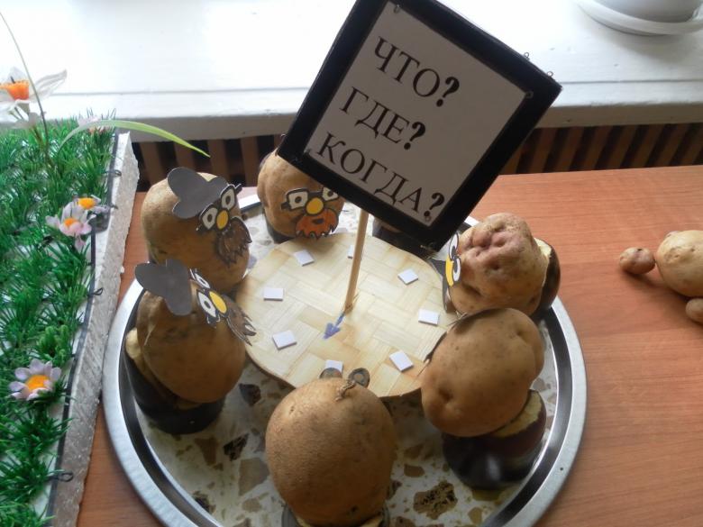 Поделка из картошки