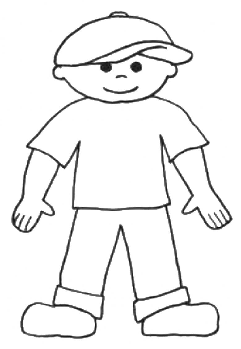 Нарисованный мальчик 