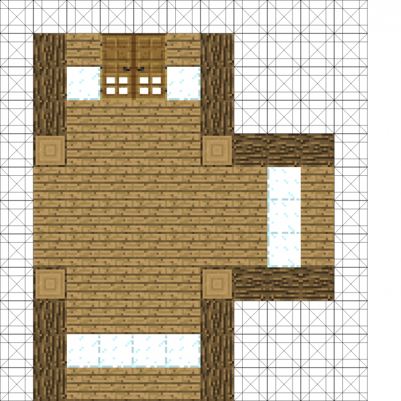 Майнкрафт из бумаги