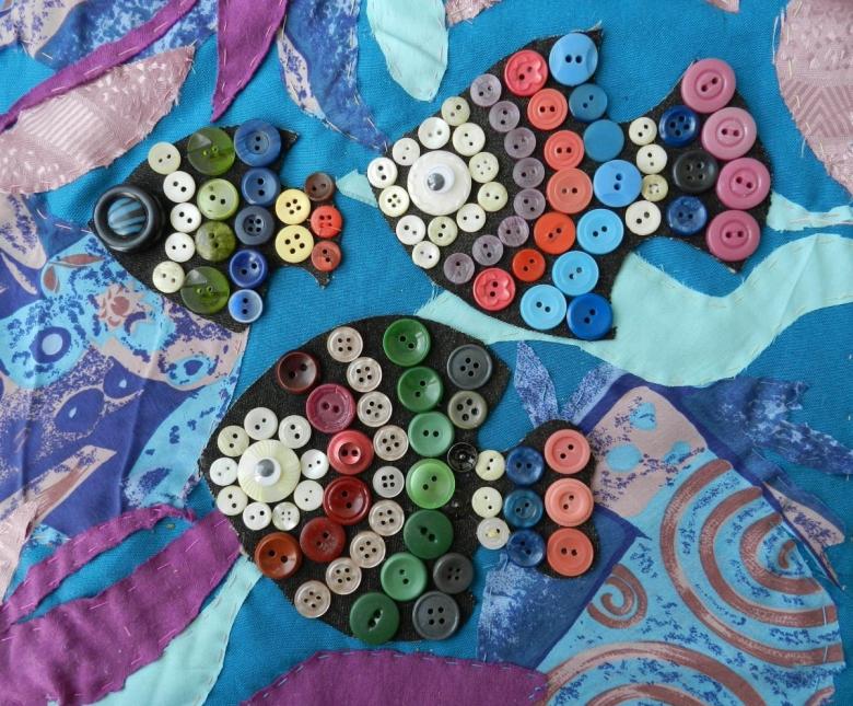 Примеры разных видов аппликаций из ткани