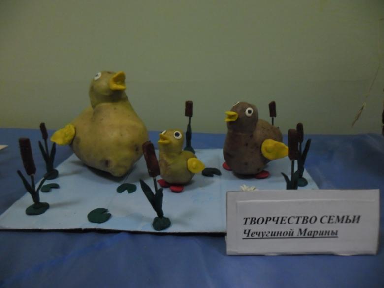 Поделка из картошки