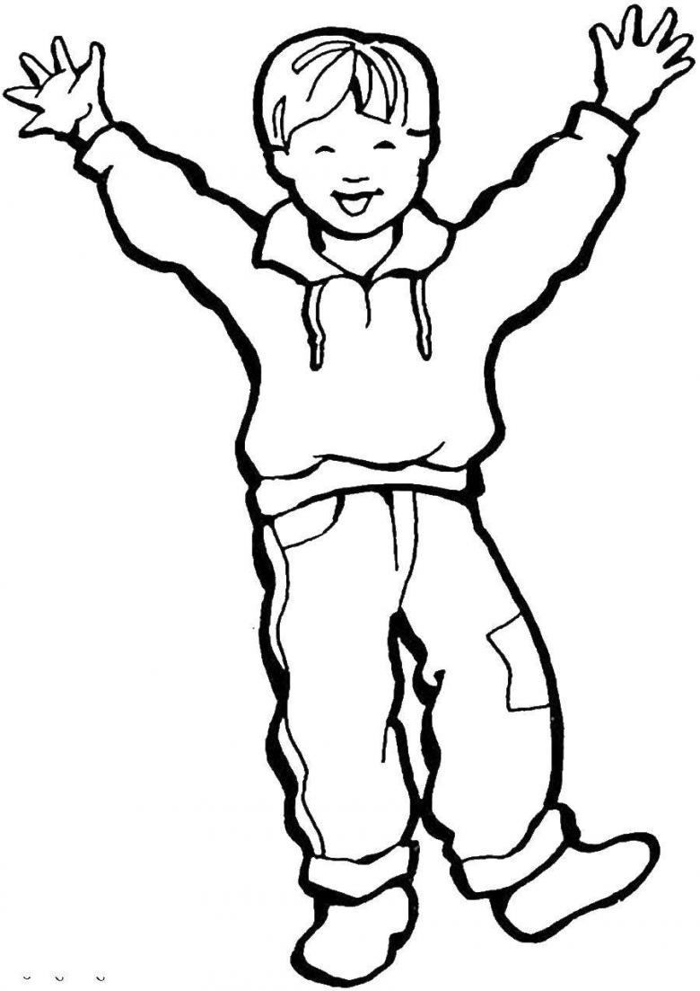 Нарисованный мальчик 