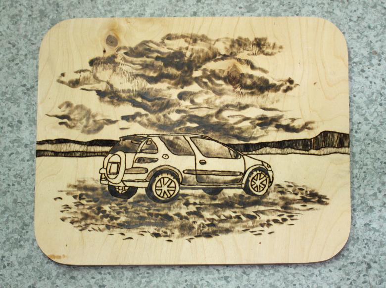 Выжигания по дереву