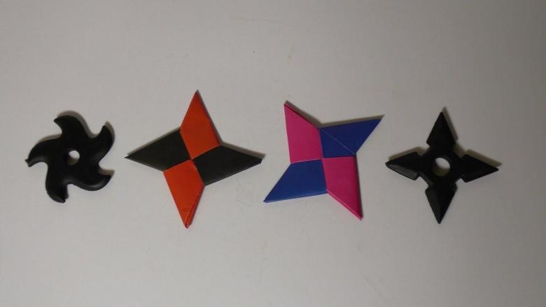 оригами сюрикен