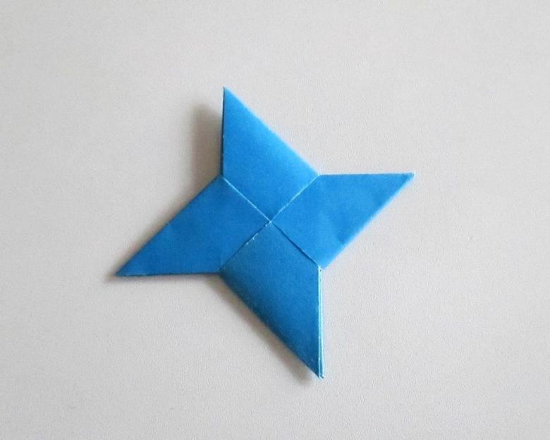 оригами сюрикен