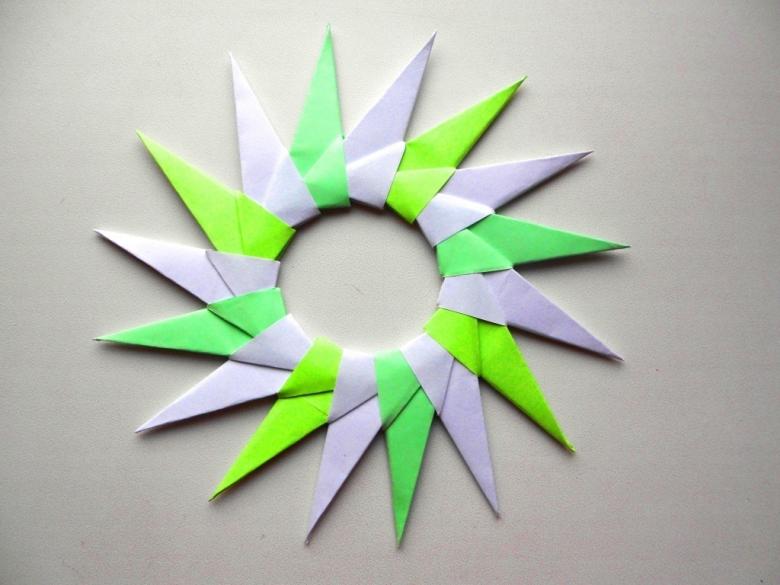 оригами сюрикен