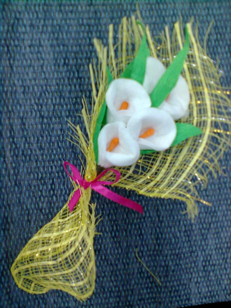 Поделки из ватных палочек своими руками