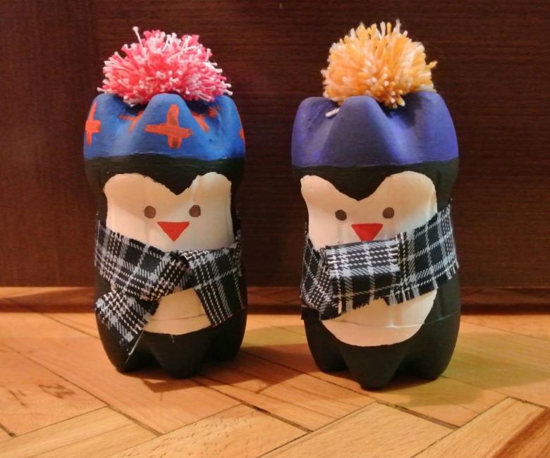 Поделки из пластиковых бутылок