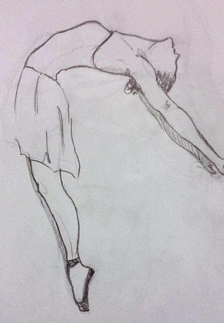Как нарисовать балерину поэтапно карандашом, фломастерами, красками