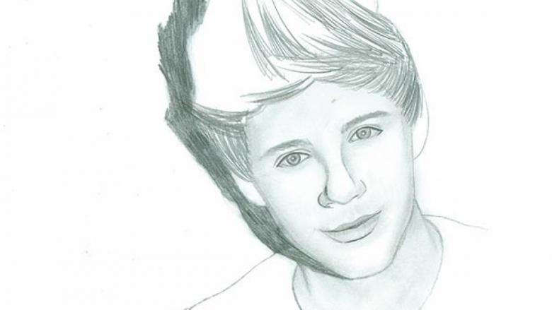 Нарисованный мальчик 