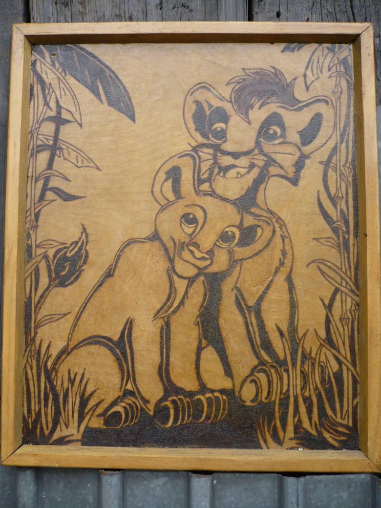 Выжигания по дереву