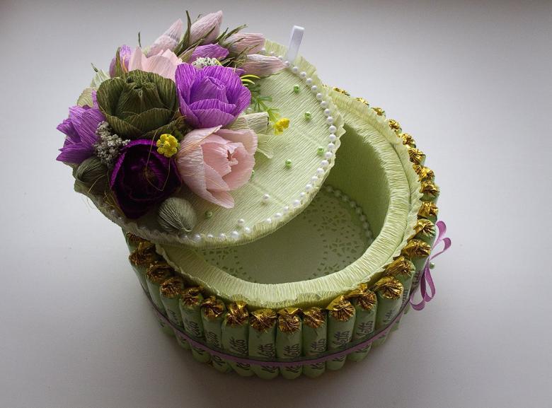 Поделка из конфет