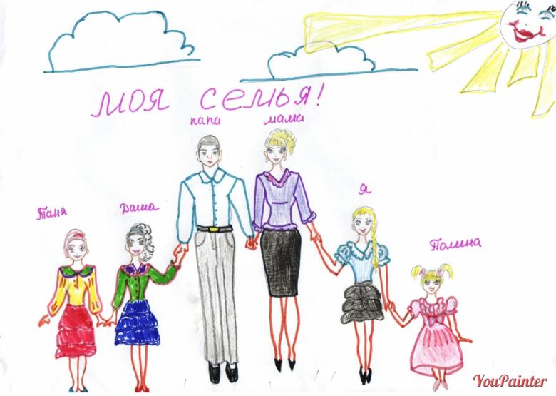 Рисунок молодого человека