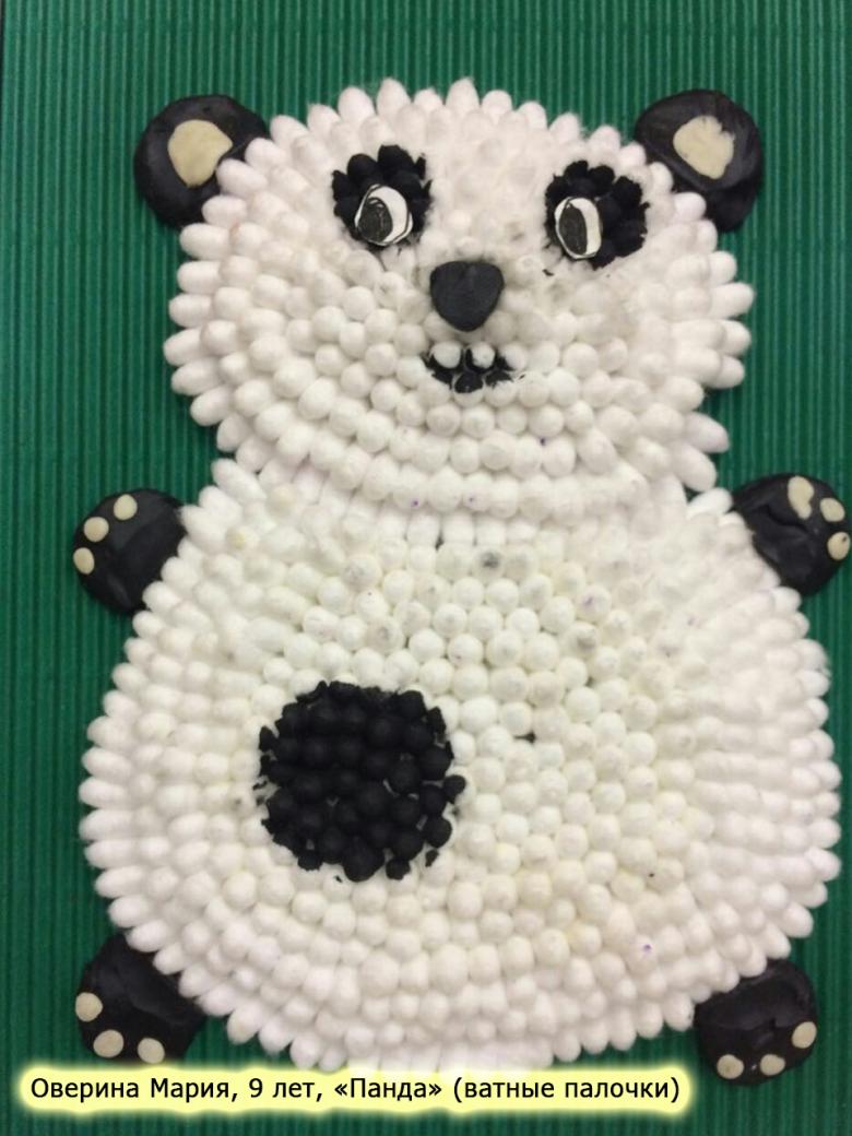 Поделки из ватных палочек своими руками