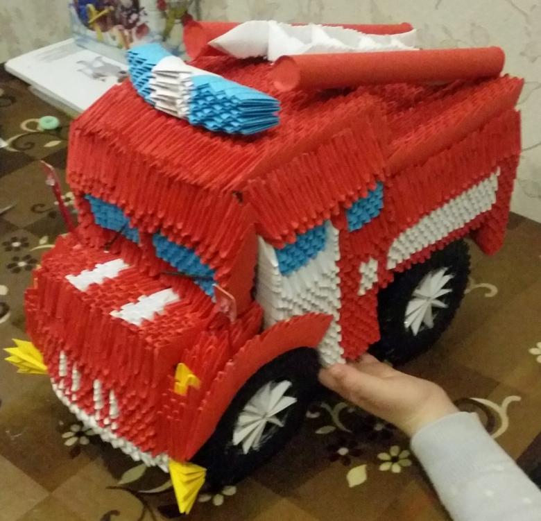 Поделка машина
