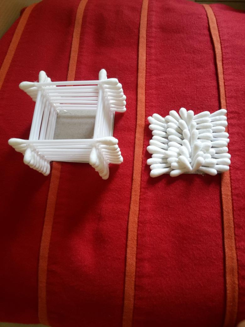 Поделки из ватных палочек своими руками