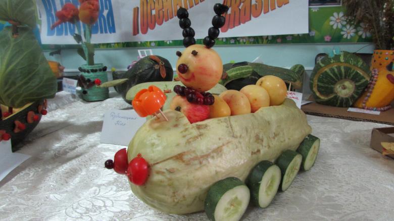 Поделка из кабачков