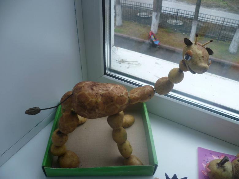 Поделка из картошки