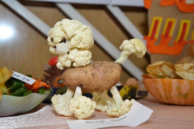 Поделка из картошки