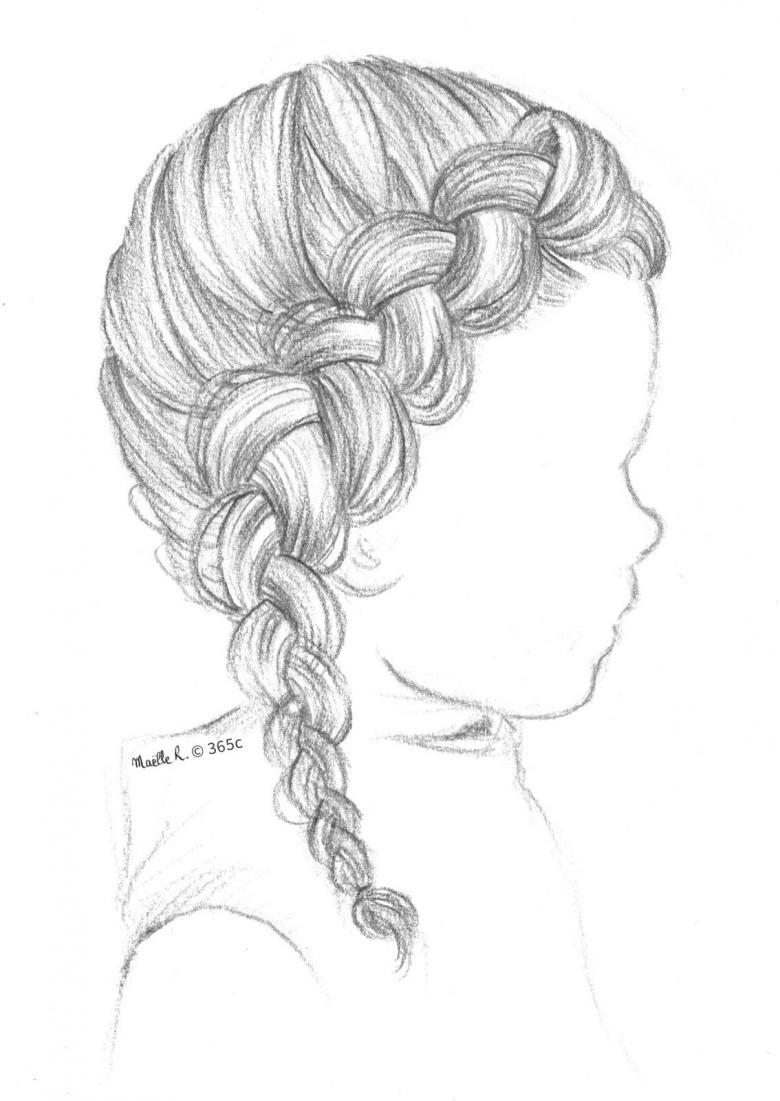 Нарисованные косы