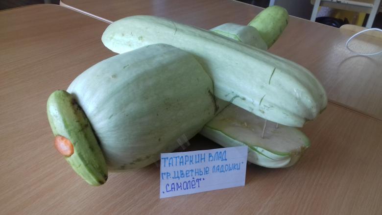 Поделка из кабачков