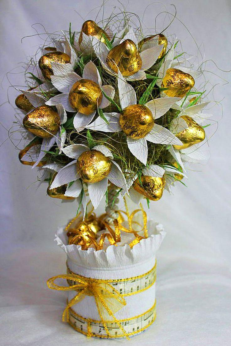 Поделка из конфет